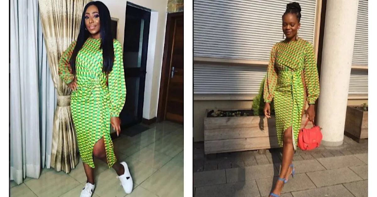 Who Wore It Better? Dakore Egbuson & Zainab Balogun In Nigerian Design Label Grey