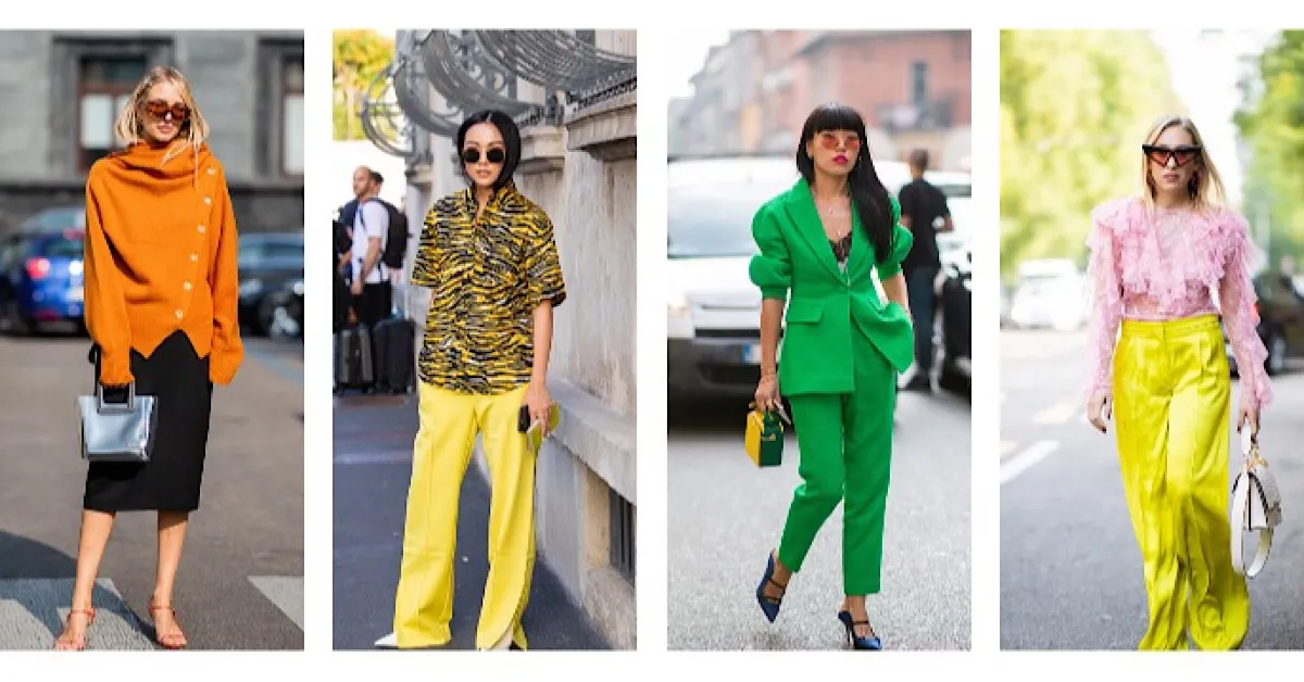 The Colorful Streetstyle Of Milan Fashion Week