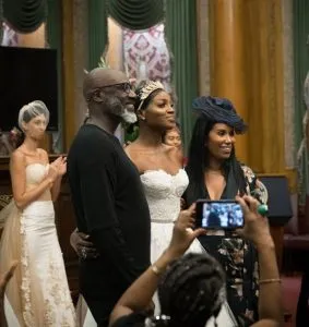 Seyi Shay Looks Like A Gorgeous Bride As She Walks The Runway Of NYFW 2018
