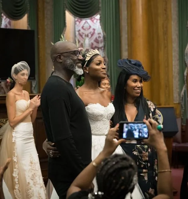 Seyi Shay Looks Like A Gorgeous Bride As She Walks The Runway Of NYFW 2018