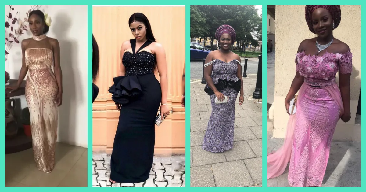 Start The Week With Fantastic Lace Asoebi Styles