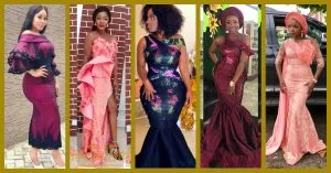 Elegant Lace Asoebi Styles For Trendy Ladies
