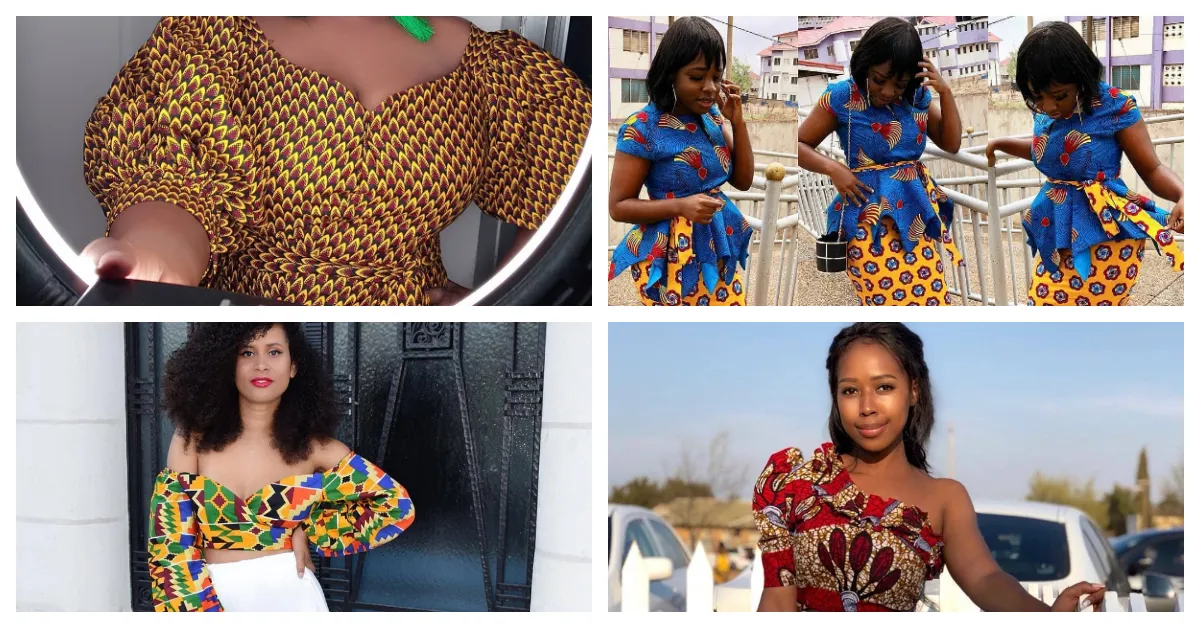 Slay In Chic Ankara Blouses