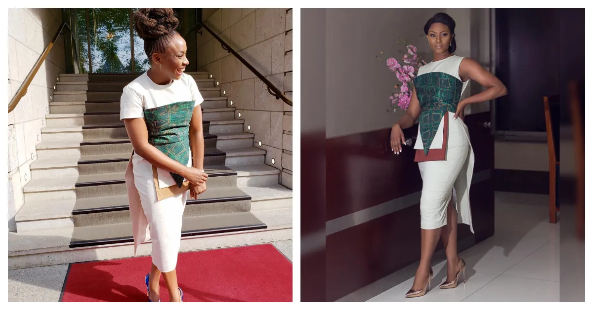 Chimamanda Adichie And Osas Ighodaro Rock The Same FIA Dress