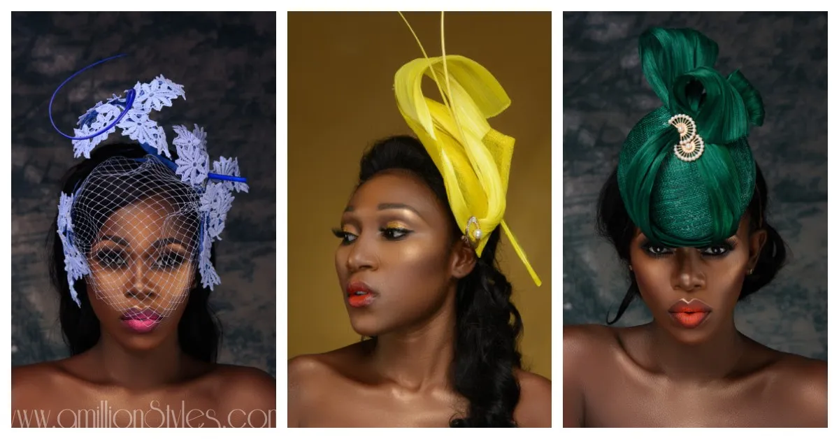 Nigerian Millinery Brand Hattabelles Couture Releases Spring/Summer19 Hat Collection “Uyai Iban”