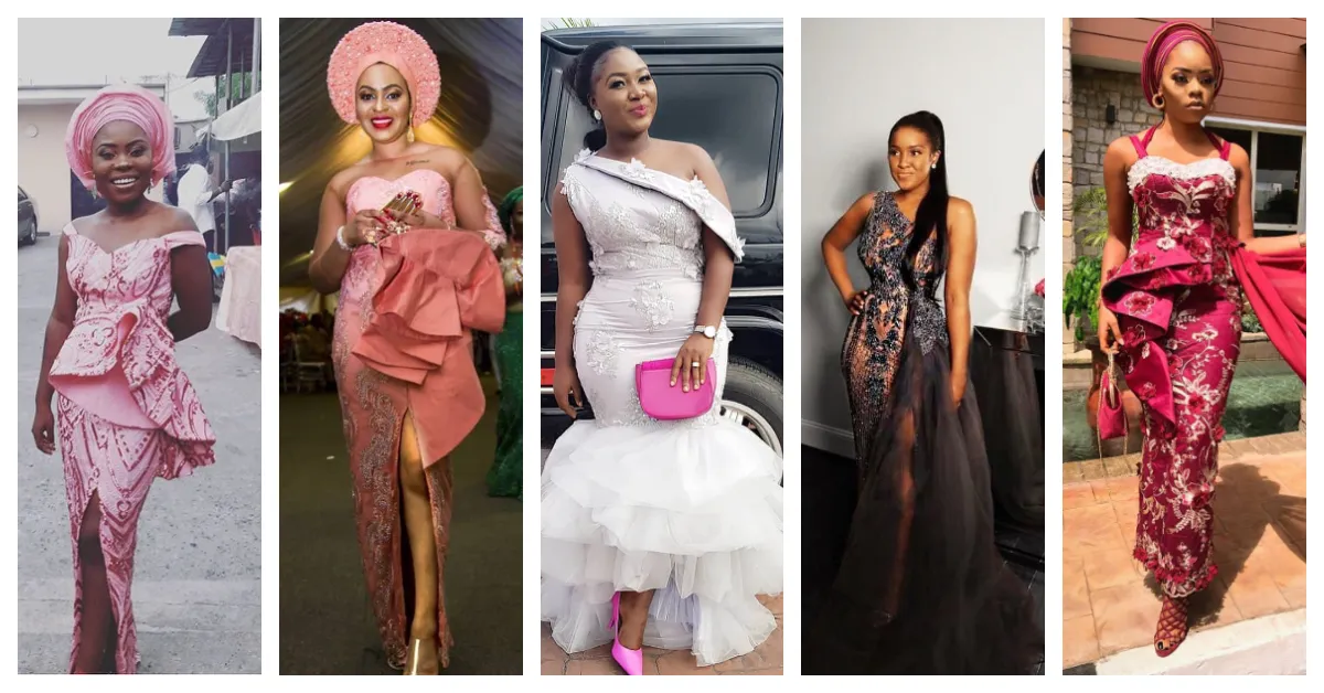 Coming At You Like Bangdadadang In The Sweetest Lace Asoebi Styles