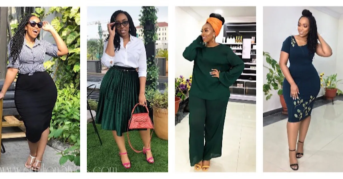 Chic Plus-size Styles With Eki Ogunbor