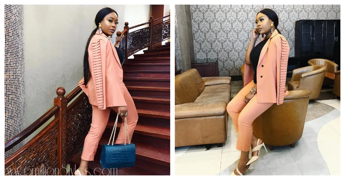 Look Of The Day:Mimi Onalaja Is Goals In This Gorgeous Suit