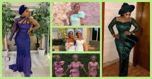 Raise A Glass To These Very Hawt Lace Asoebi Styles