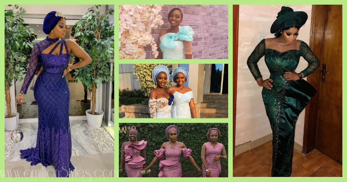 Raise A Glass To These Very Hawt Lace Asoebi Styles