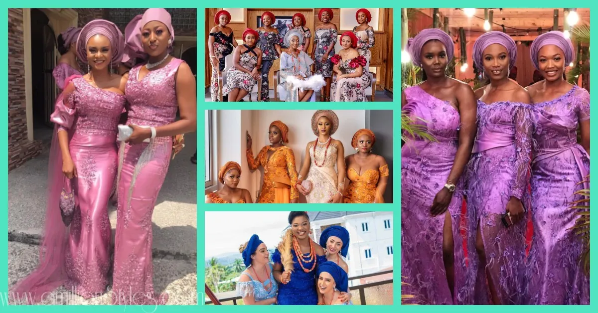11 Brides And Their Asoebi Slay Squads