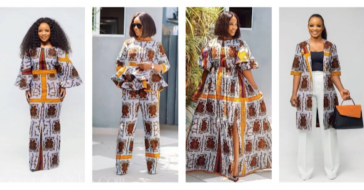 One Fabric Five Styles: Nini Enefola Gives Us Ankara Goals!