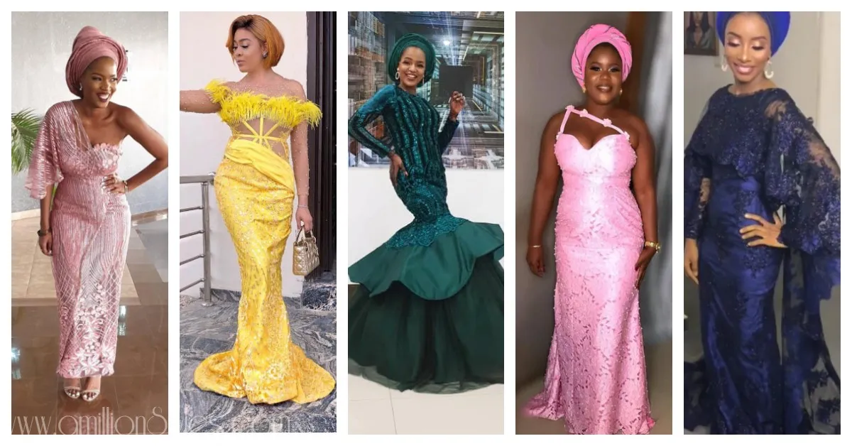11 Lace Asoebi Styles That Were Slayed By Goddesses