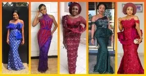 Fashionable Lace Asoebi Styles For Tuesday