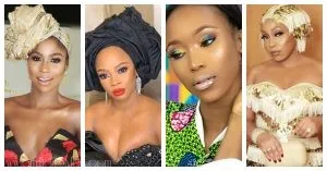 13 Latest, Most Recent Asoebi In Lace Style