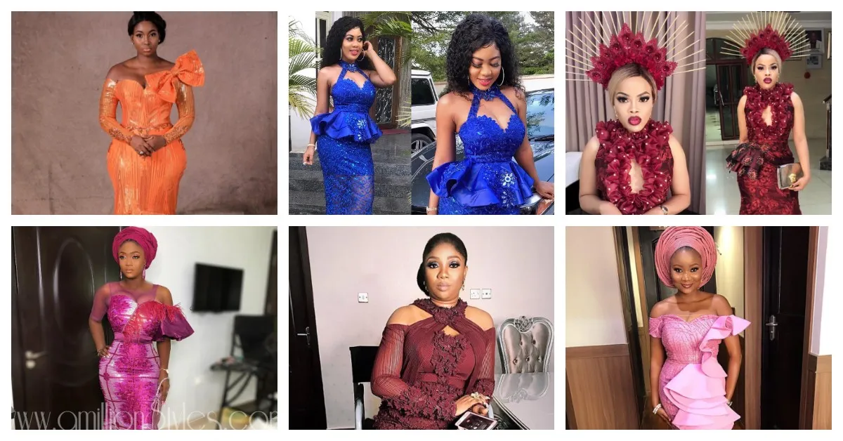 These Lace Asoebi Styles Are All Shades Of Lit!