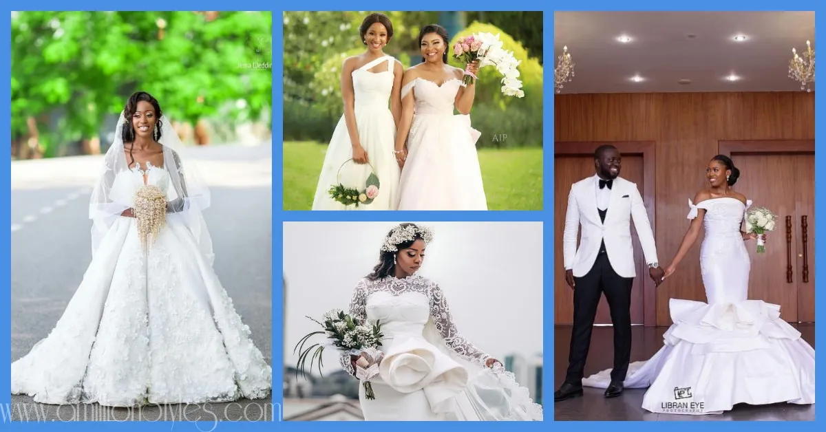You Need To See These Popping Modern Wedding Gowns