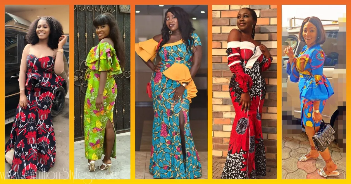 Latest Ankara Gowns For Ladies