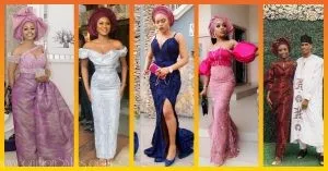 12 Latest Lace Asoebi Dresses