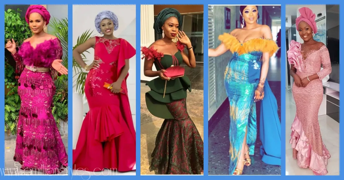 Latest Lace Asoebi Styles Volume 3