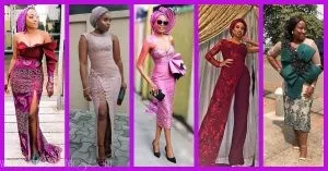 Latest Lace Asoebi Styles Volume 5
