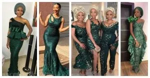 The Most Popular Color Of Asoebi Lace In 2018 Was Green