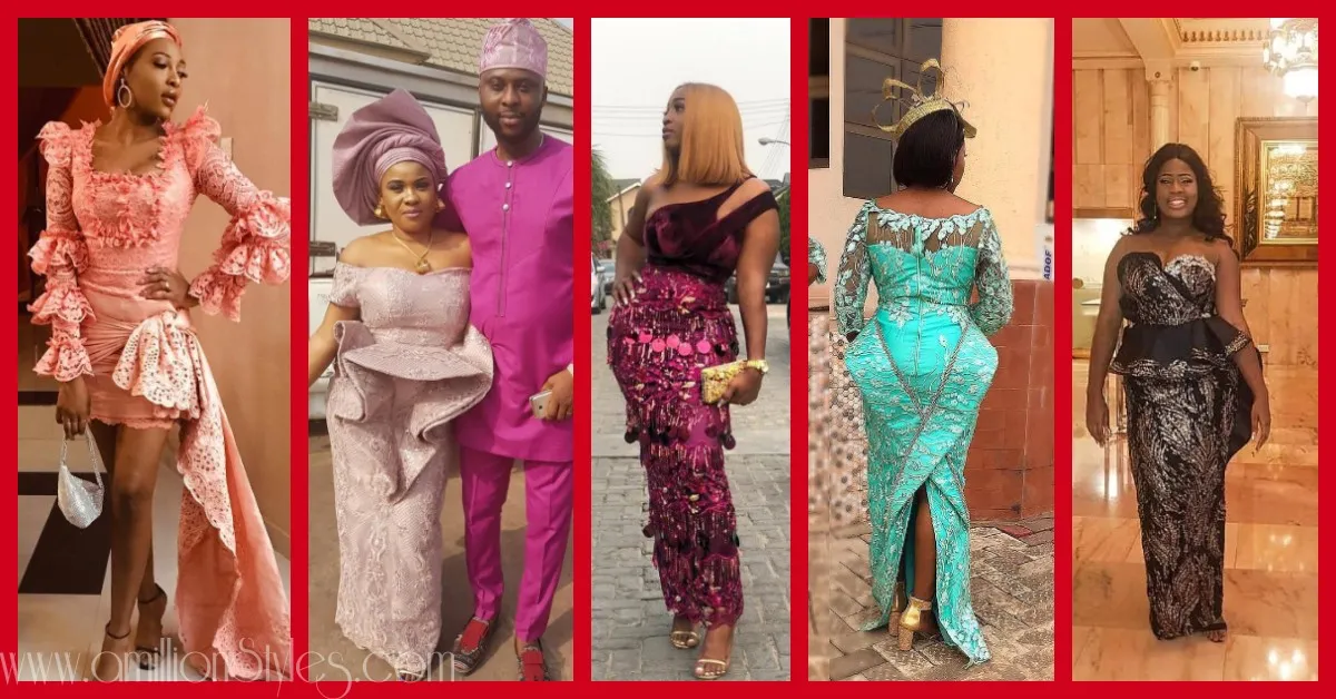 Latest Lace Asoebi Styles Volume 3