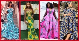 Here Are The Latest Ankara Maxi Dresses