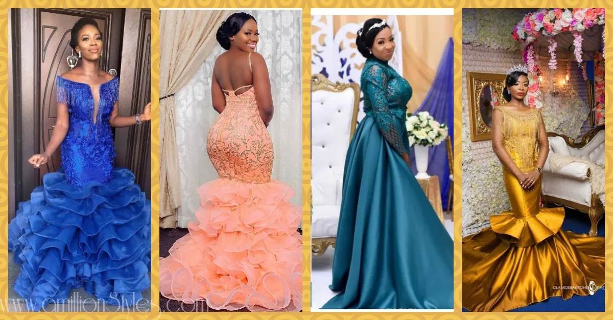 Selected Wedding Reception Dresses For January Brides
