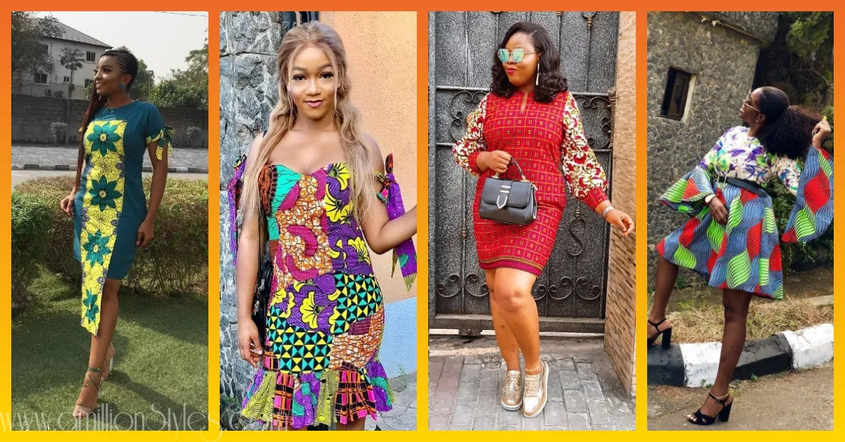 Short Ankara Styles For Casual Events