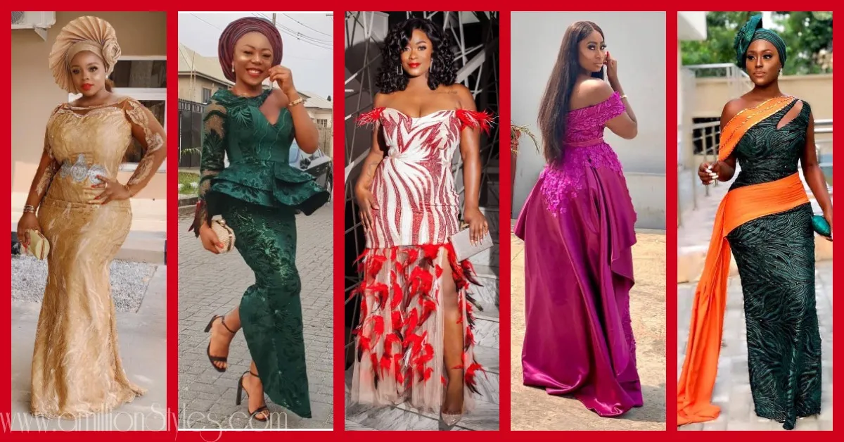 Latest Lace Asoebi Styles Volume 15