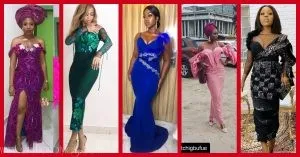 Latest Lace Asoebi Styles Volume 18