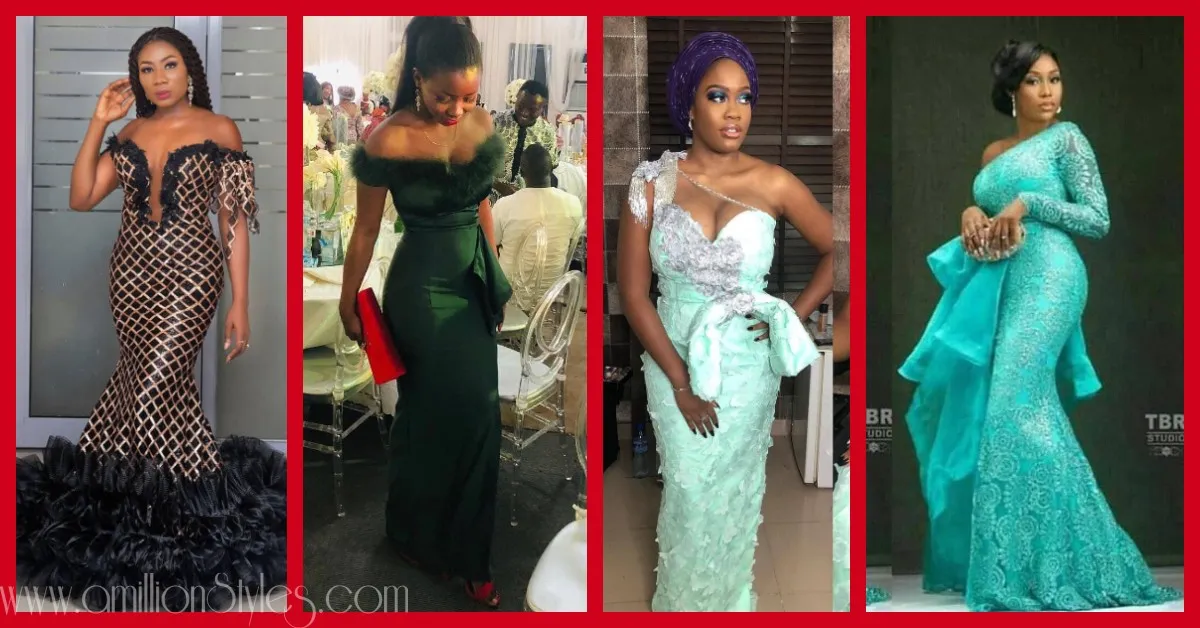 Latest Lace Asoebi Styles Volume 20