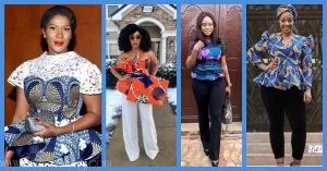 Chill Out This Friday In Casual Ankara Tops