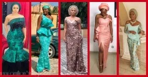Latest Lace Asoebi Styles Volume 14