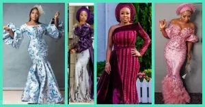 Latest Lace Asoebi Styles Volume 19