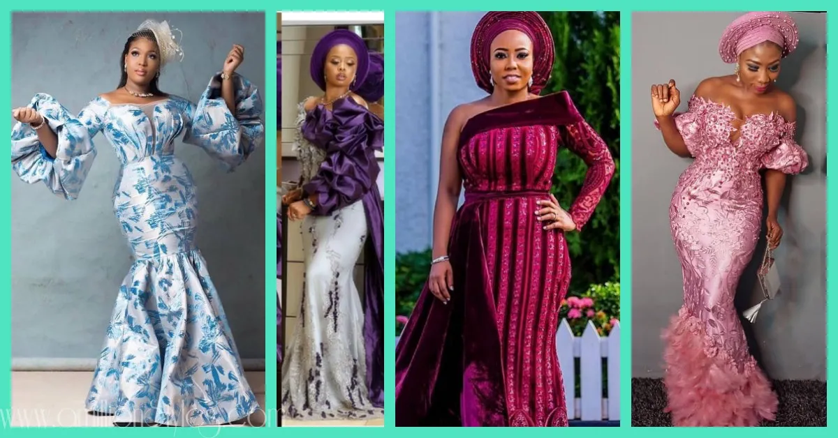 Latest Lace Asoebi Styles Volume 19