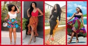 Love Skirts? These Hawt Ankara Skirts Are Just Right!