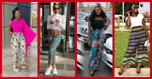 9 Classic Ankara Trousers Styles