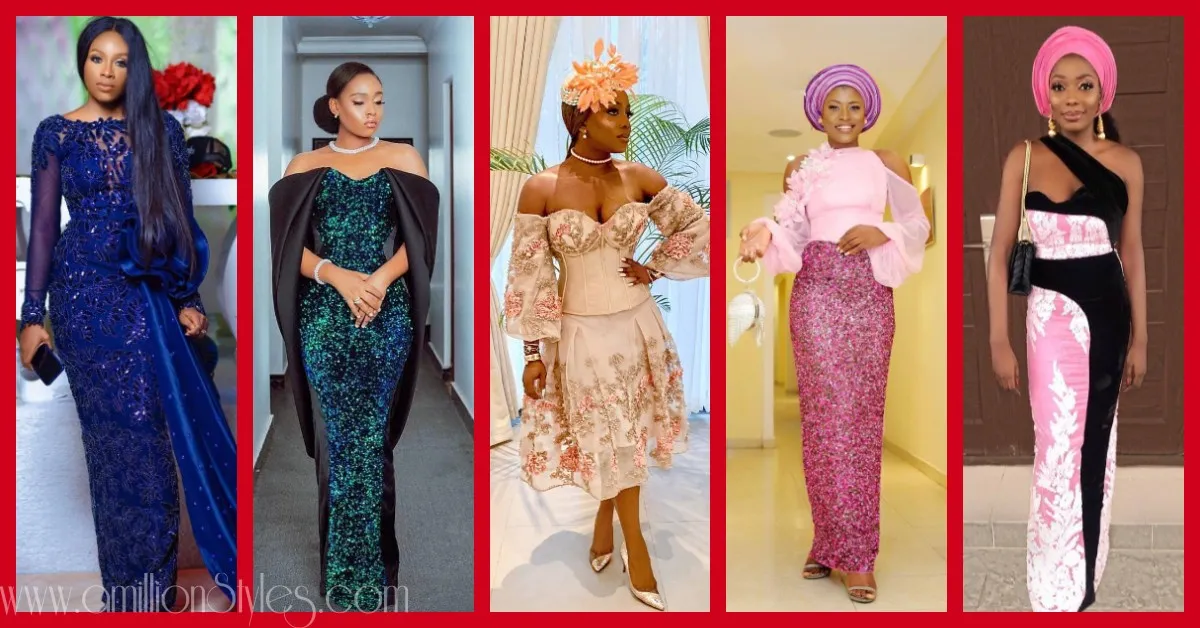 Latest Lace Asoebi Styles Volume 23