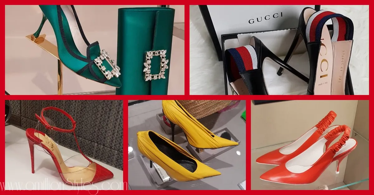 12 Work Wear Designer Pumps/Slingback Shoes For The Corporate Chic