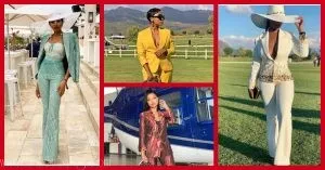Fashionable Suits Worn By Women At The 2019 Veuve Clicquot Masters Polo
