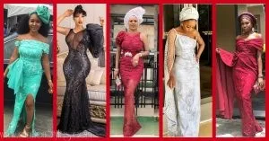 Latest Lace Asoebi Styles Volume 30