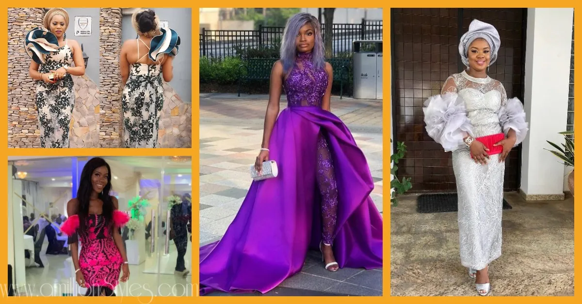 Latest Lace Asoebi Styles Volume 31