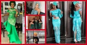 Latest Lace Asoebi Styles Volume 32