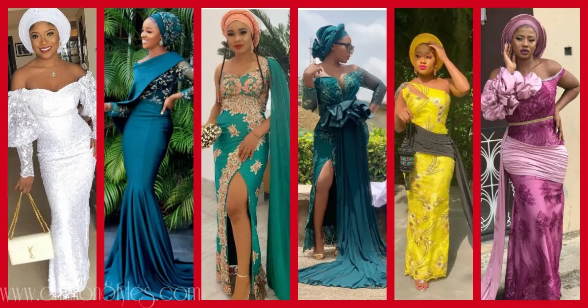 Latest Lace Asoebi Styles Volume 26