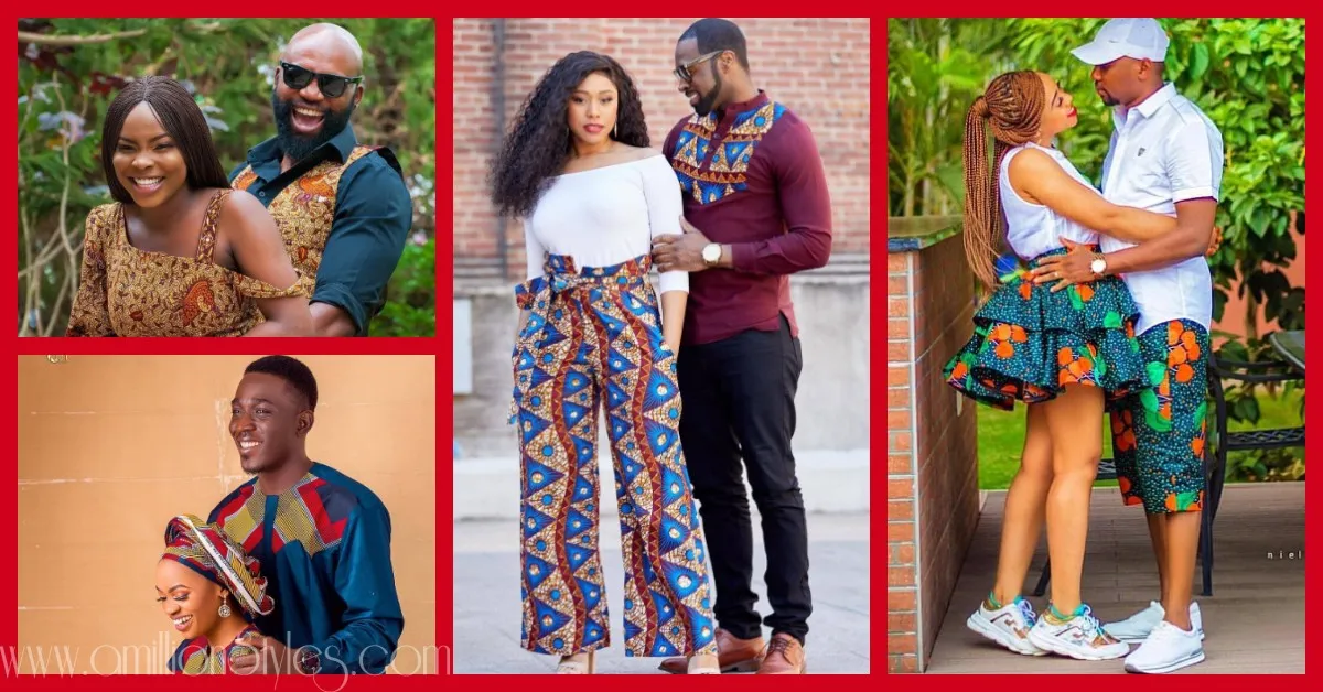 10 Couples Pre-Wedding Ankara Styles Ideas