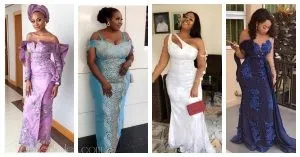 Latest Lace Asoebi Styles Volume 35