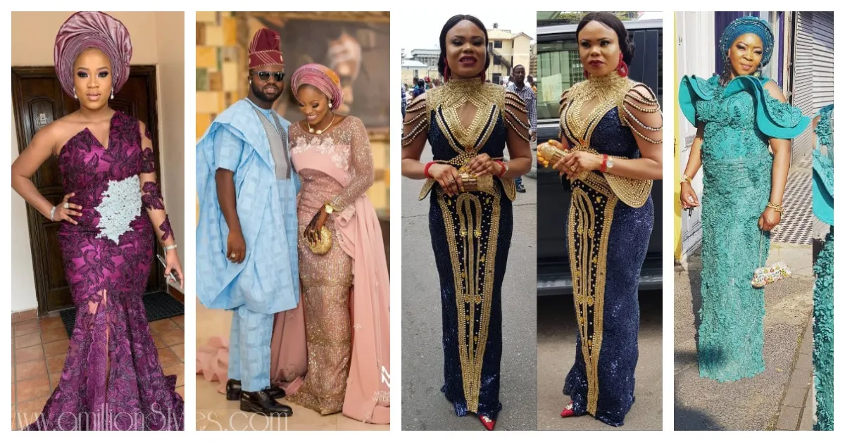 Latest Lace Asoebi Styles Volume 37