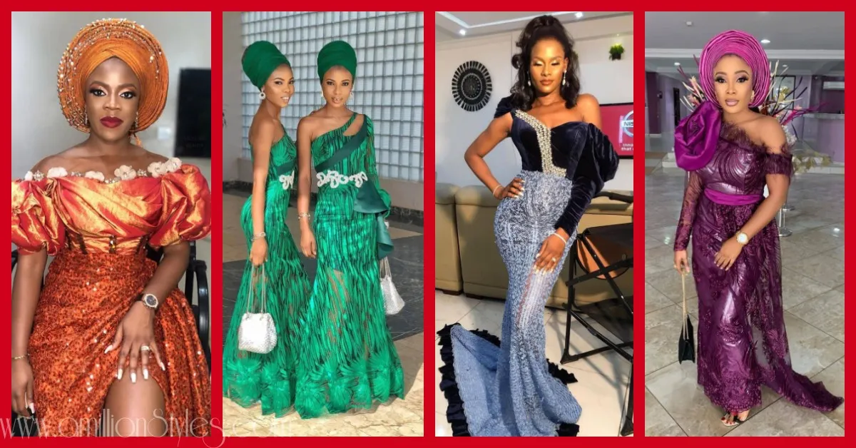 Latest Lace Asoebi Styles Volume 49